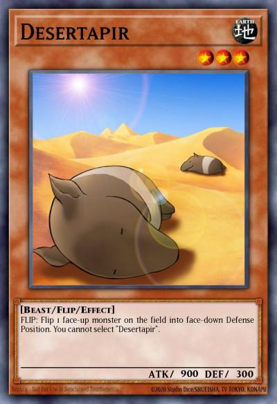 Desertapir Short Print AST-068 Ancient Sanctuary Yugioh card