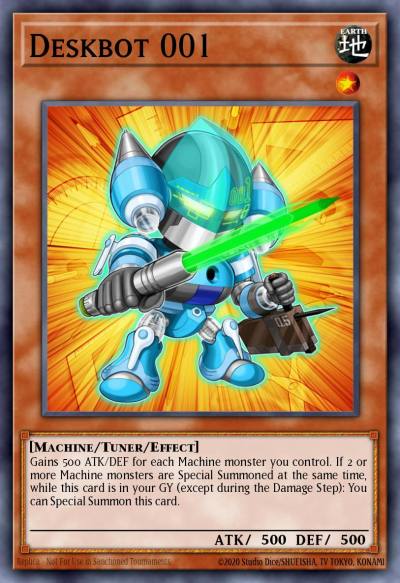 Deskbot 001 Common MP15-EN092 2015 Mega-Tin Mega Pack Yugioh card