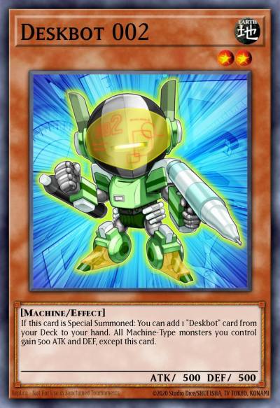 Deskbot 002 Common MP15-EN156 2015 Mega-Tin Mega Pack Yugioh card
