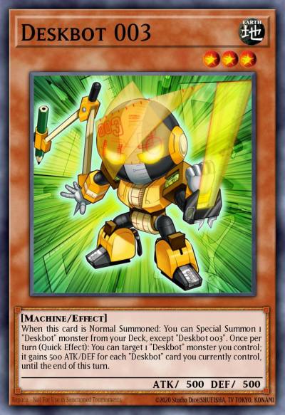 Deskbot 003 Common MP15-EN218 2015 Mega-Tin Mega Pack Yugioh card