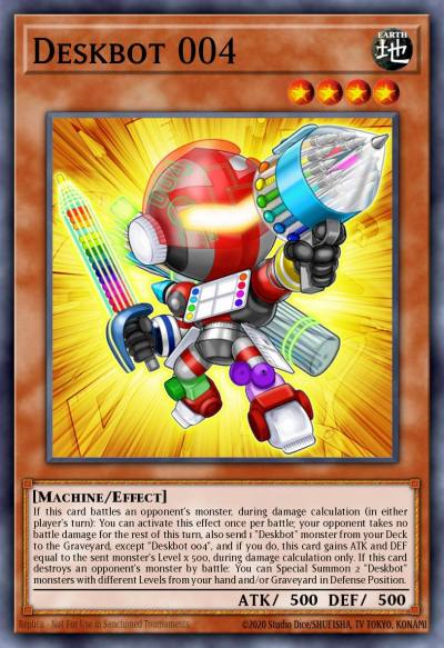 Deskbot 004 Common MP16-EN017 2016 Mega-Tin Mega Pack Yugioh card