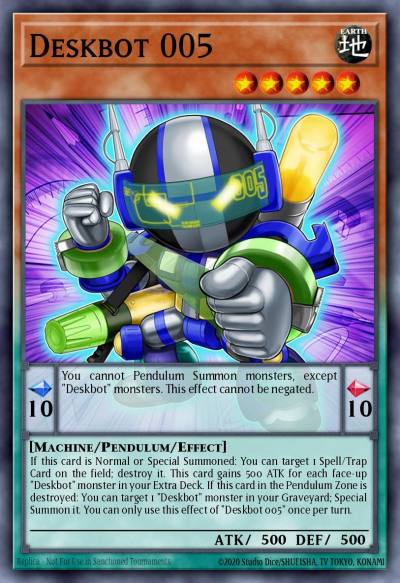 Deskbot 005 Common MP16-EN075 2016 Mega-Tin Mega Pack Yugioh card