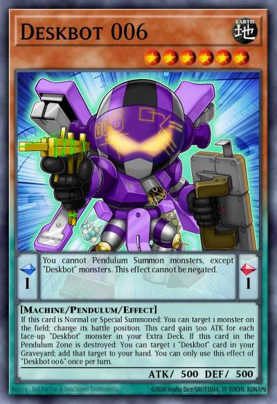 Deskbot 006 Common MP16-EN133 2016 Mega-Tin Mega Pack Yugioh card