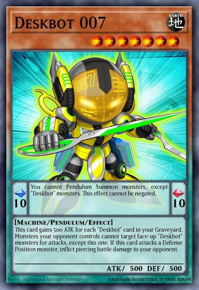 Deskbot 007 Common MP16-EN206 2016 Mega-Tin Mega Pack Yugioh card