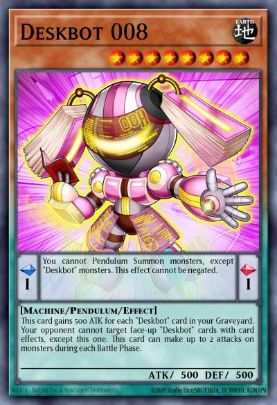 Deskbot 008 Common MP16-EN207 2016 Mega-Tin Mega Pack Yugioh card
