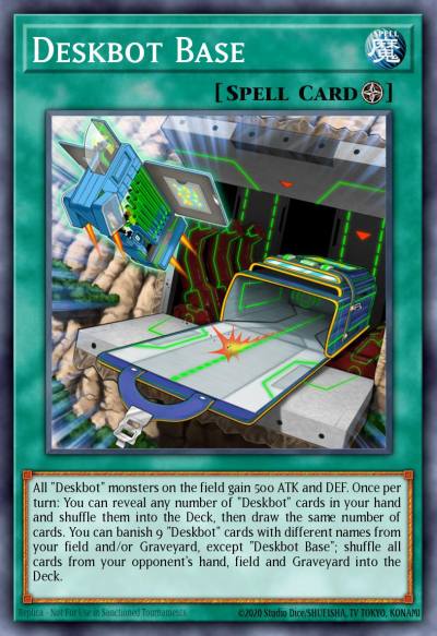 Deskbot Base Common MP17-EN036 2017 Mega-Tin Mega Pack Yugioh card