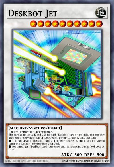Deskbot Jet Common MP16-EN142 2016 Mega-Tin Mega Pack Yugioh card
