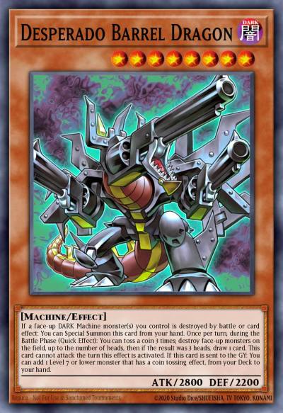 Desperado Barrel Dragon Ultra Rare LED2-EN015 Legendary Duelists Ancient Millennium Yugioh card