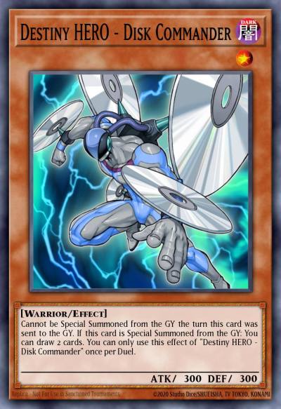 Destiny HERO - Disk Commander Secret Rare LCGX-EN133 Legendary Collection 2 The Duel Academy Years Mega Pack Yugioh card