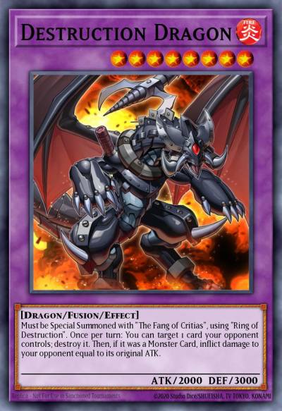 Destruction Dragon Ultra Rare LC06-EN003 Legendary Collection Kaiba Yugioh card