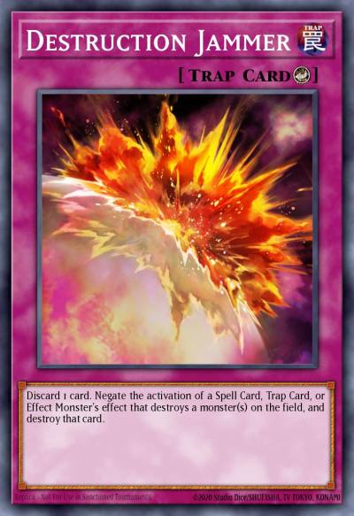 Destruction Jammer Rare LODT-EN072 Light of Destruction Yugioh card