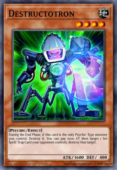 Destructotron Common BP03-EN049 Battle Pack 3 Monster League Yugioh card