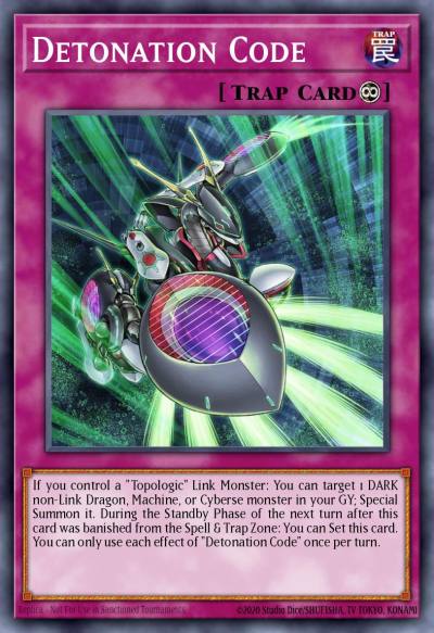Detonation Code Common BODE-EN071 Burst of Destiny Yugioh card