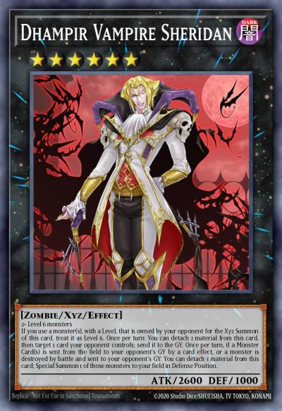Dhampir Vampire Sheridan Common MP19-EN239 2019 Gold Sarcophagus Tin Mega Pack Yugioh card
