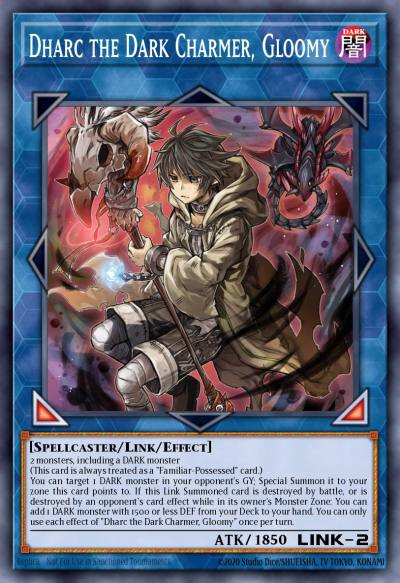 Dharc the Dark Charmer Gloomy Ultra Rare MP23-EN025 25th Anniversary Tin Dueling Heroes Mega Pack Yugioh card