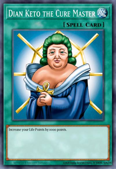 Dian Keto the Cure Master Common SDJ-027 Starter Deck Joey Yugioh card