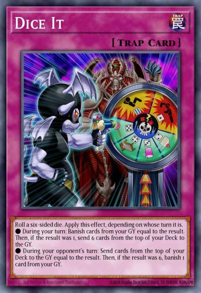 Dice It Common DANE-EN080 Dark Neostorm Yugioh card