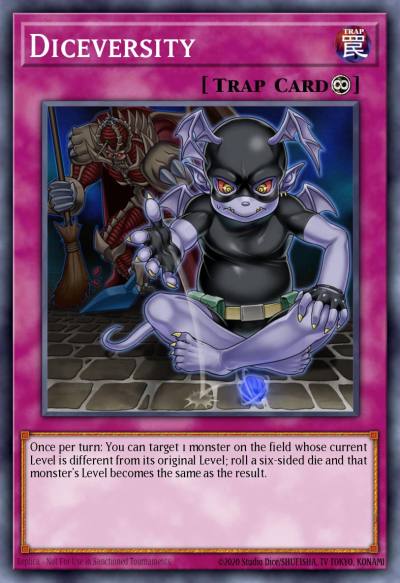 Diceversity Common MP16-EN038 2016 Mega-Tin Mega Pack Yugioh card