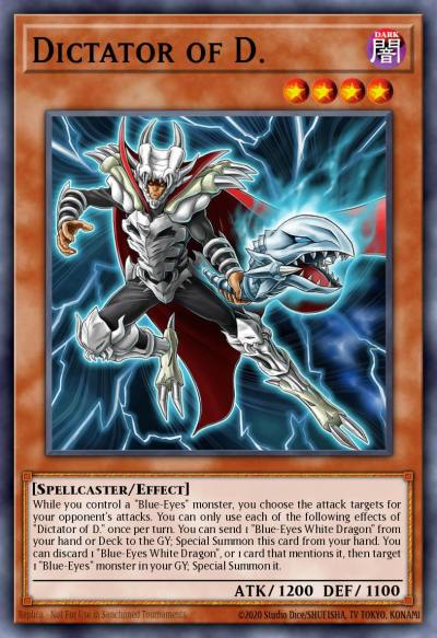 Dictator of D Ultra Rare MP23-EN005 25th Anniversary Tin Dueling Heroes Mega Pack Yugioh card