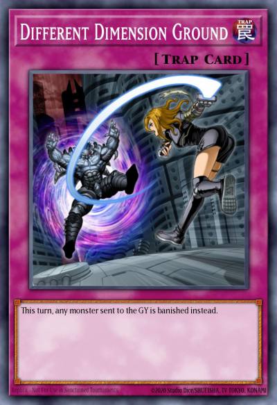 Different Dimension Ground Common BLC1-EN076 Battles of Legend Chapter 1 Yugioh card