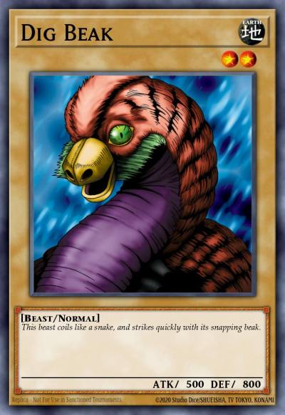 Dig Beak Common TP7-EN019 Tournament Pack 7 Yugioh card
