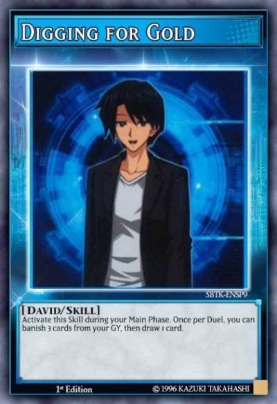 Digging for Gold Common SBCB-ENS20 Speed Duel Battle City Box Yugioh card