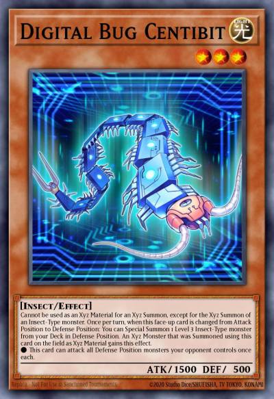 Digital Bug Centibit Common MP17-EN017 2017 Mega-Tin Mega Pack Yugioh card
