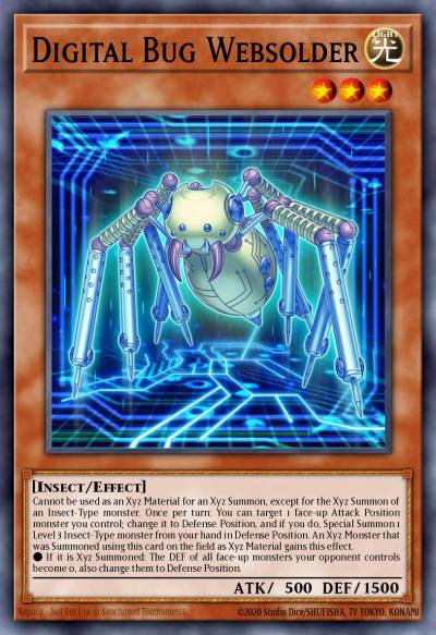 Digital Bug Websolder Common MP17-EN018 2017 Mega-Tin Mega Pack Yugioh card