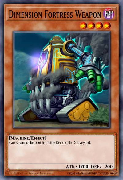 Dimension Fortress Weapon Super Rare CRMS-EN033 Crimson Crisis Yugioh card