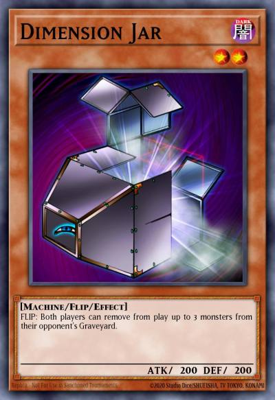 Dimension Jar Common DR1-EN078 Dark Revelation Volume 1 Yugioh card