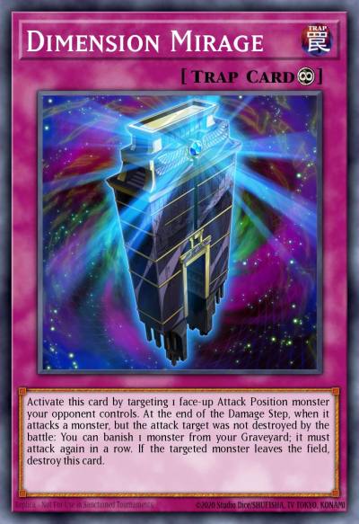 Dimension Mirage Ultra Rare MVP1-EN025 Yu-Gi-Oh! The Dark Side of Dimensions Movie Pack Yugioh card