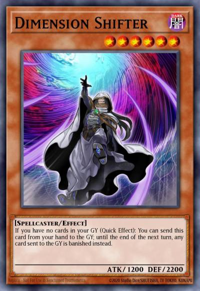 Dimension Shifter Prismatic Secret Rare TN19-EN012 2019 Gold Sarcophagus Tin Yugioh card