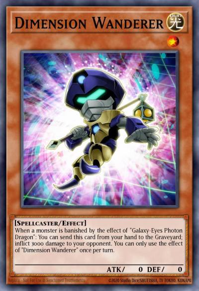 Dimension Wanderer Super Rare ZTIN-EN010 Zexal Collection Tin Yugioh card