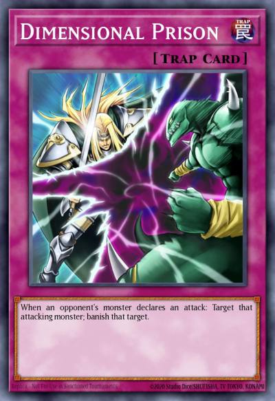 Dimensional Prison Common SDCR-EN033 Cyber Dragon Revolution Structure Deck Yugioh card