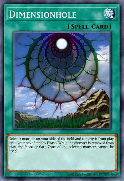 Dimensionhole Common DB1-EN183 Dark Beginning 1 Yugioh card