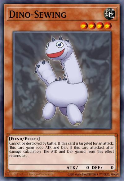 Dino-Sewing Common MP17-EN166 2017 Mega-Tin Mega Pack Yugioh card
