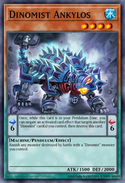 Dinomist Ankylos Common MP17-EN081 2017 Mega-Tin Mega Pack Yugioh card