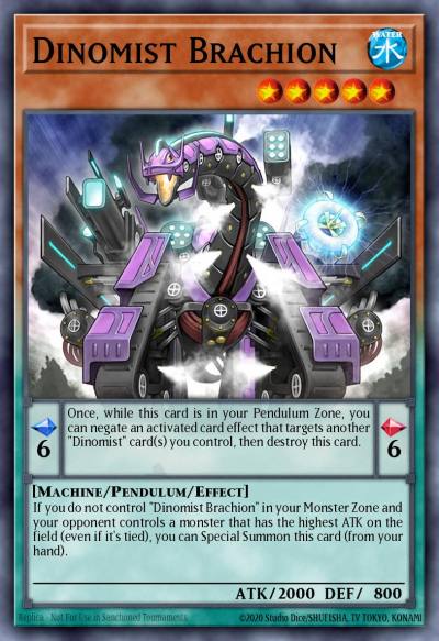 Dinomist Brachion Common MP16-EN196 2016 Mega-Tin Mega Pack Yugioh card