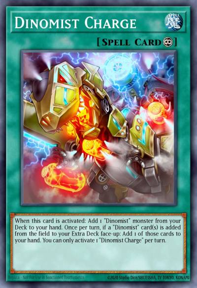 Dinomist Charge Common MP16-EN218 2016 Mega-Tin Mega Pack Yugioh card