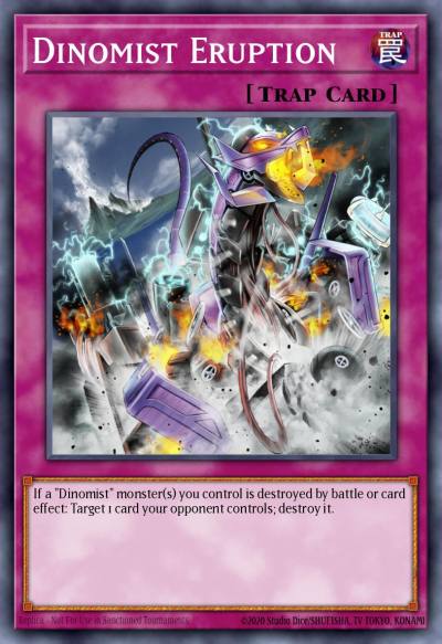 Dinomist Eruption Common MP17-EN039 2017 Mega-Tin Mega Pack Yugioh card