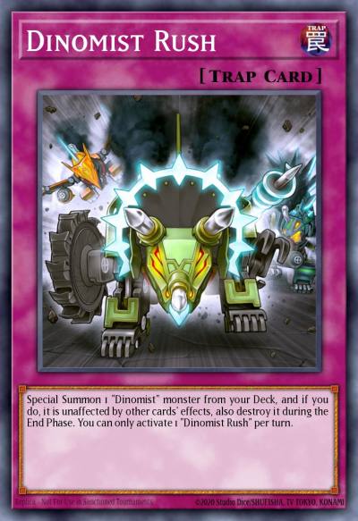 Dinomist Rush Common MP16-EN227 2016 Mega-Tin Mega Pack Yugioh card