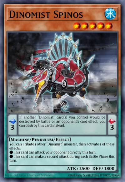 Dinomist Spinos Common MP17-EN015 2017 Mega-Tin Mega Pack Yugioh card