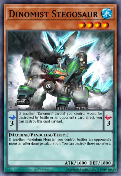 Dinomist Stegosaur Common MP16-EN193 2016 Mega-Tin Mega Pack Yugioh card
