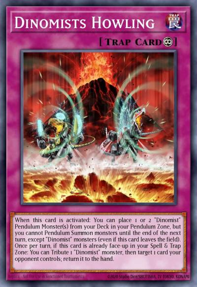 Dinomists Howling Common MACR-EN076 Maximum Crisis Yugioh card