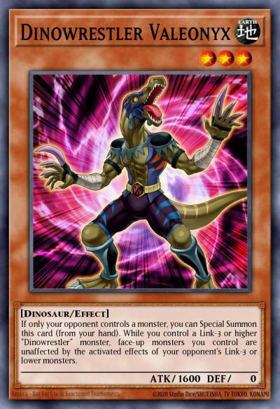 Dinowrestler Valeonyx Common MP20-EN151 2020 Tin of Lost Memories Mega Pack Yugioh card