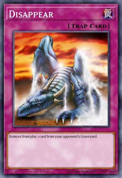 Disappear Common DB2-EN198 Dark Beginning 2 Yugioh card