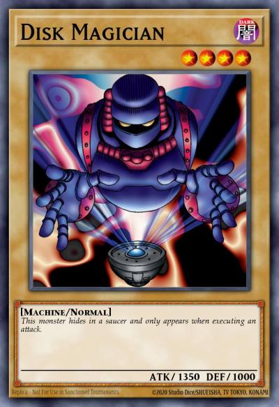 Disk Magician Common MRD-053 Metal Raiders Yugioh card