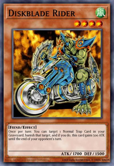 Diskblade Rider Rare BP03-EN043 Battle Pack 3 Monster League Yugioh card
