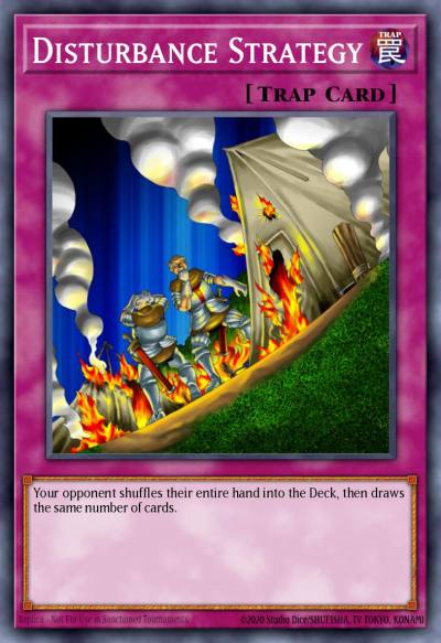 Disturbance Strategy Common DR1-EN046 Dark Revelation Volume 1 Yugioh card
