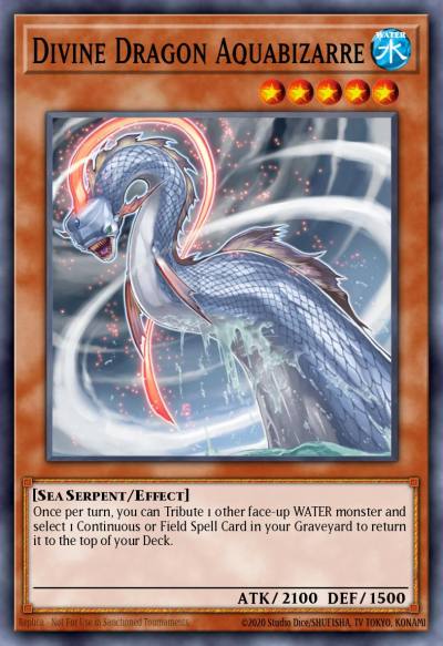 Divine Dragon Aquabizarre Common ANPR-EN026 Ancient Prophecy Yugioh card